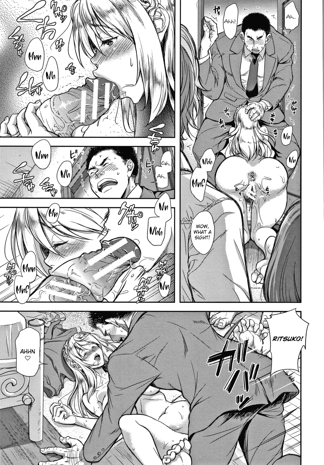 Hentai Manga Comic-End of a Family-Read-59